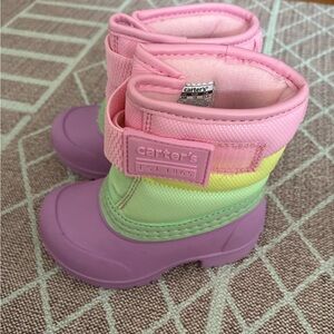 Carter's Pastel Toddler Snow Boots